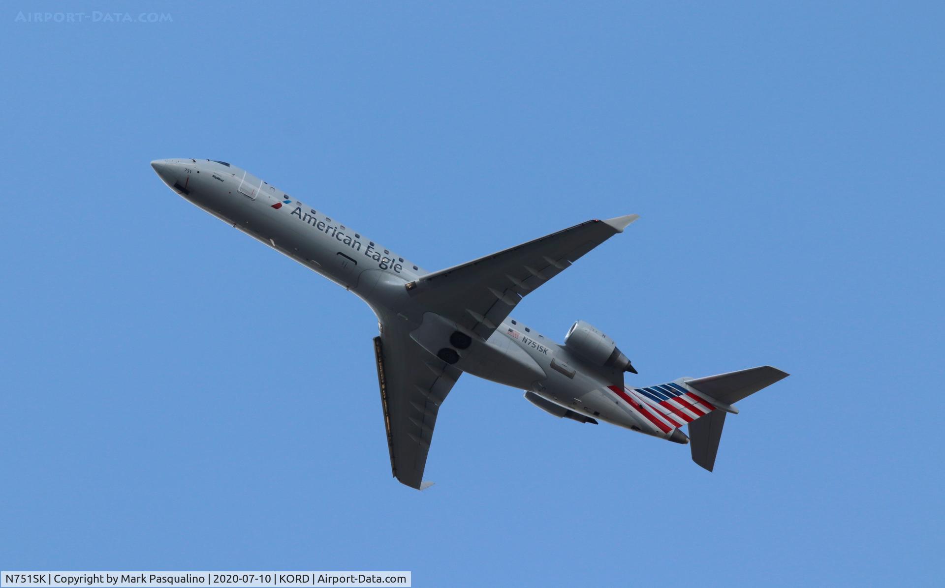 N751SK, 2005 Bombardier CRJ-701ER (CL-600-2C10) Regional Jet C/N 10208, CL-600-2C10