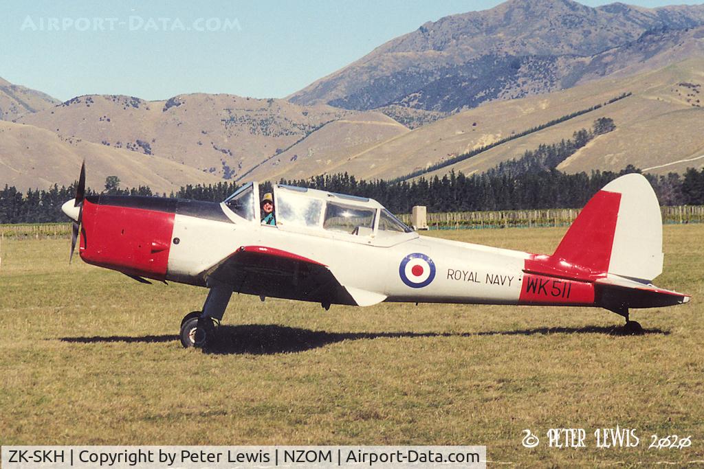 ZK-SKH, 1950 De Havilland DHC-1 Chipmunk T.10 C/N C1/0547, Owlco Trust, Blenheim - 2003
