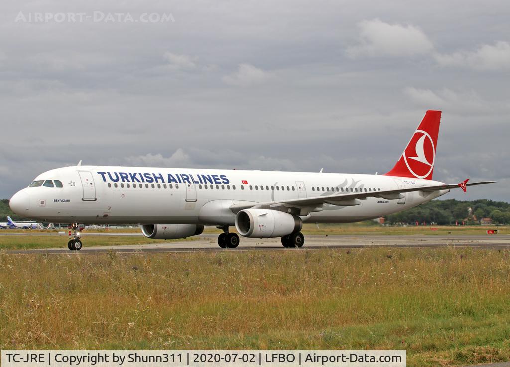 TC-JRE, 2007 Airbus A321-231 C/N 3126, Taxiing to the Terminal... Renamed as 'Beypazari'