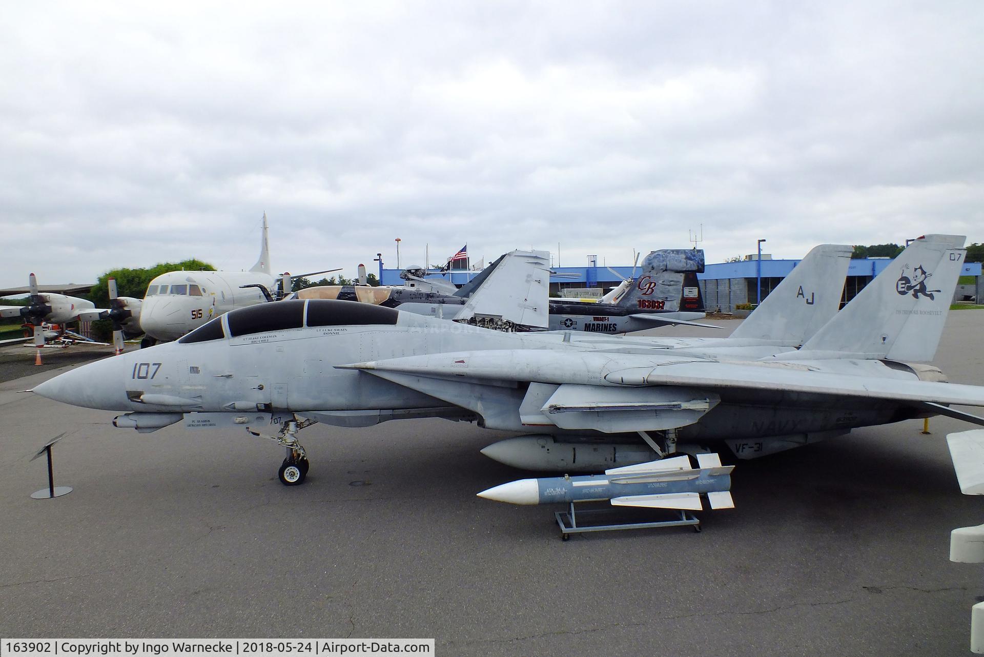 163902, Grumman F-14D Tomcat C/N 612/D-17, Grumman F-14D Tomcat at the Hickory Aviation Museum, Hickory NC