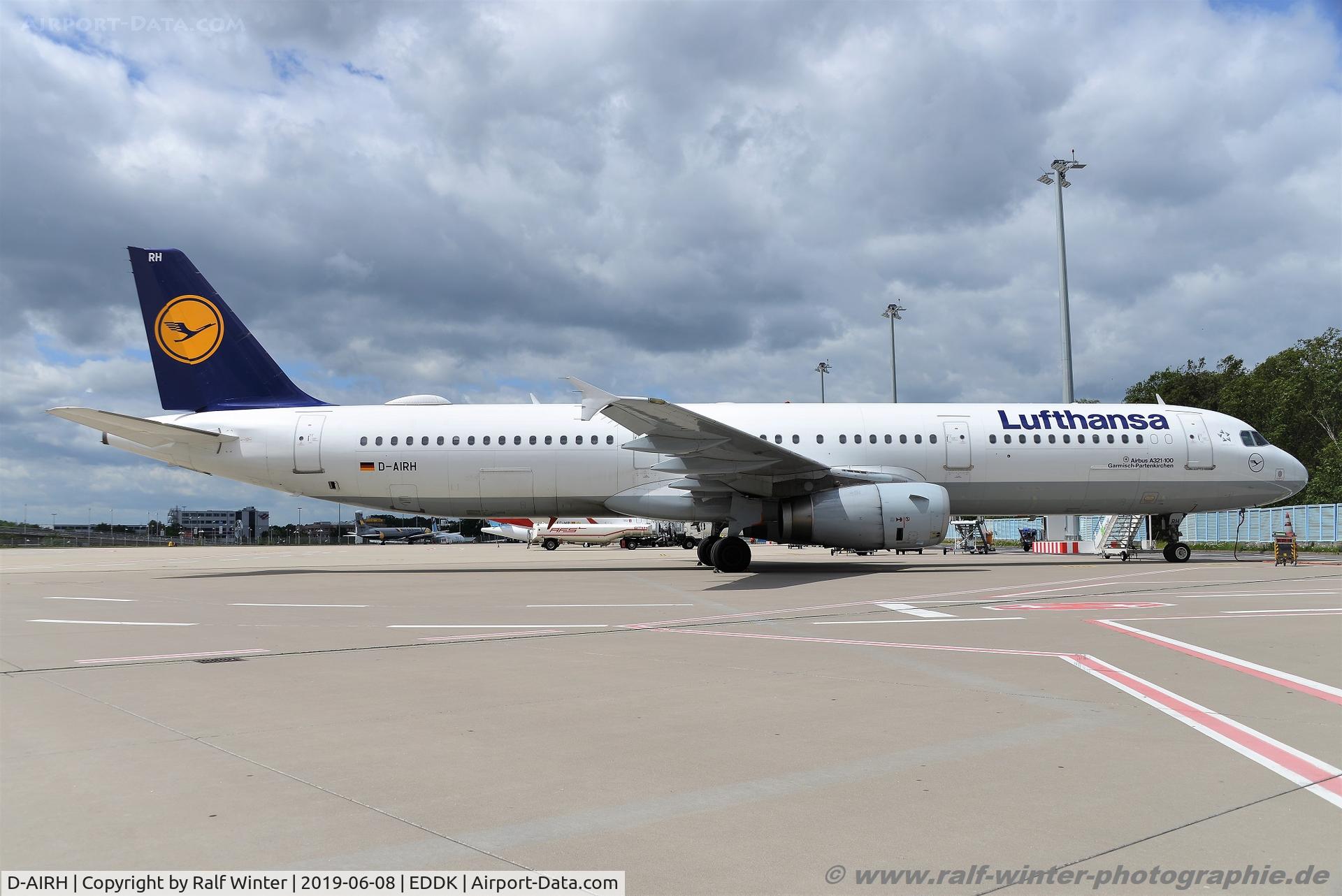D-AIRH, 1993 Airbus A321-131 C/N 0412, Airbus A321-131 - LH DLH Lufthansa 'Garmisch-Partenkirchen' - 412 - D-AIRH - 08.06.2019 - CGN