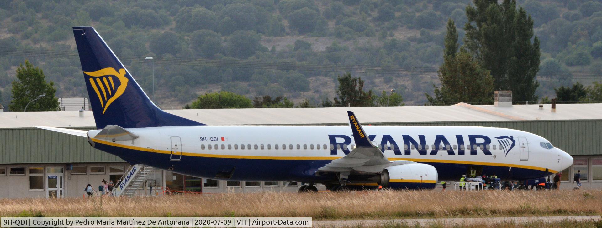 9H-QDI, 2016 Boeing 737-8AS C/N 44758, Aeropuerto de Foronda - Vitoria-Gasteiz - Euskadi - España