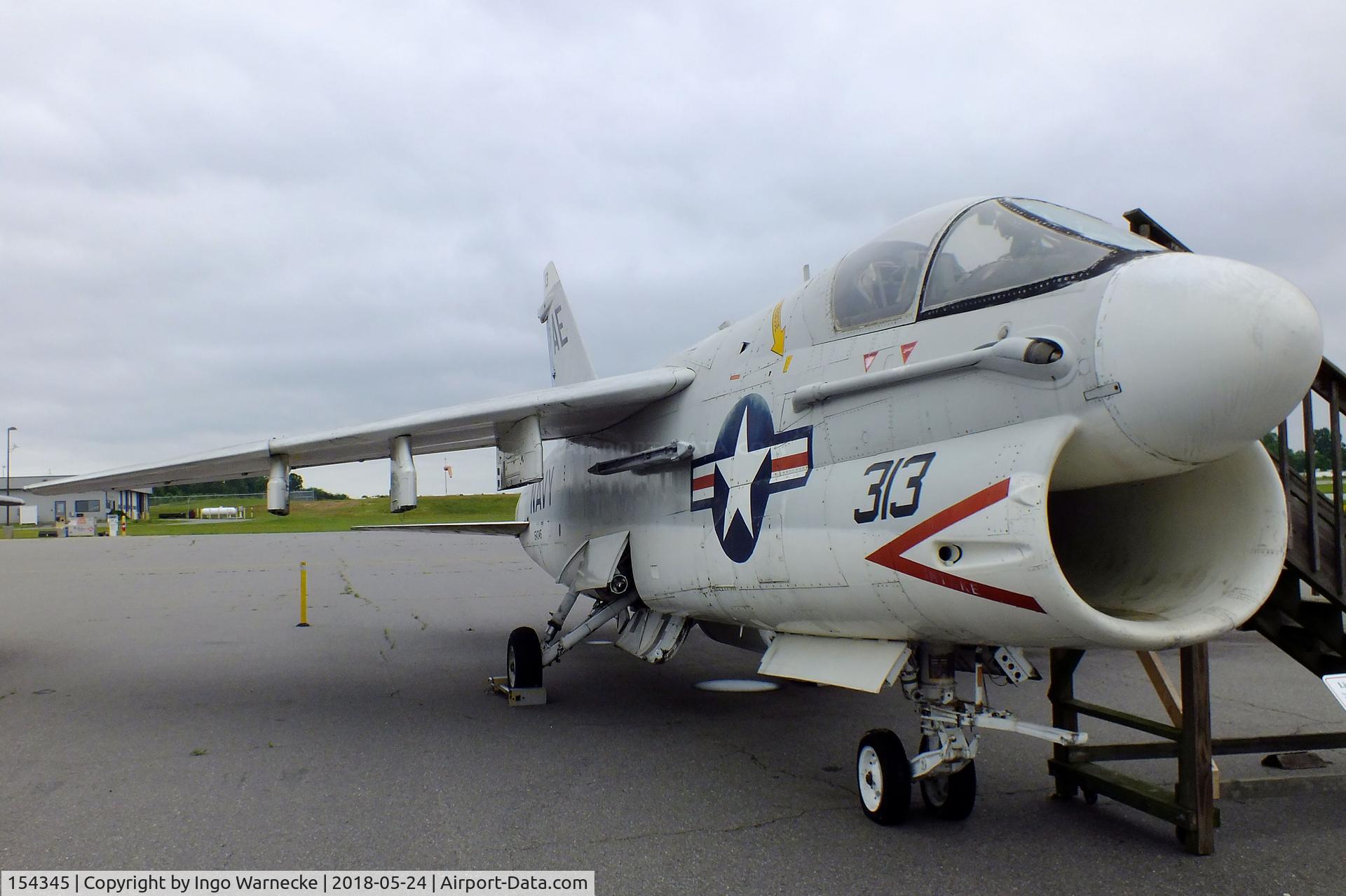 154345, LTV A-7A Corsair II C/N A-184, LTV A-7A Corsair II at the Hickory Aviation Museum, Hickory NC