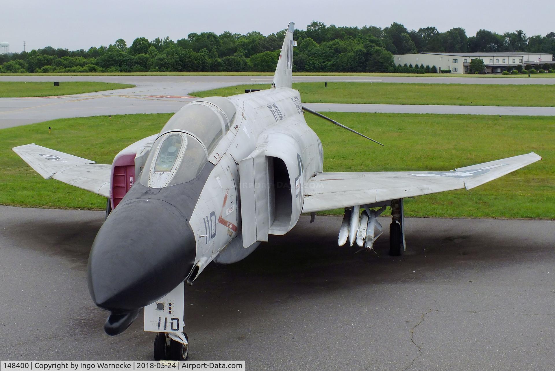 148400, McDonnell F-4B Phantom II C/N 85, McDonnell F-4B Phantom II at the Hickory Aviation Museum, Hickory NC