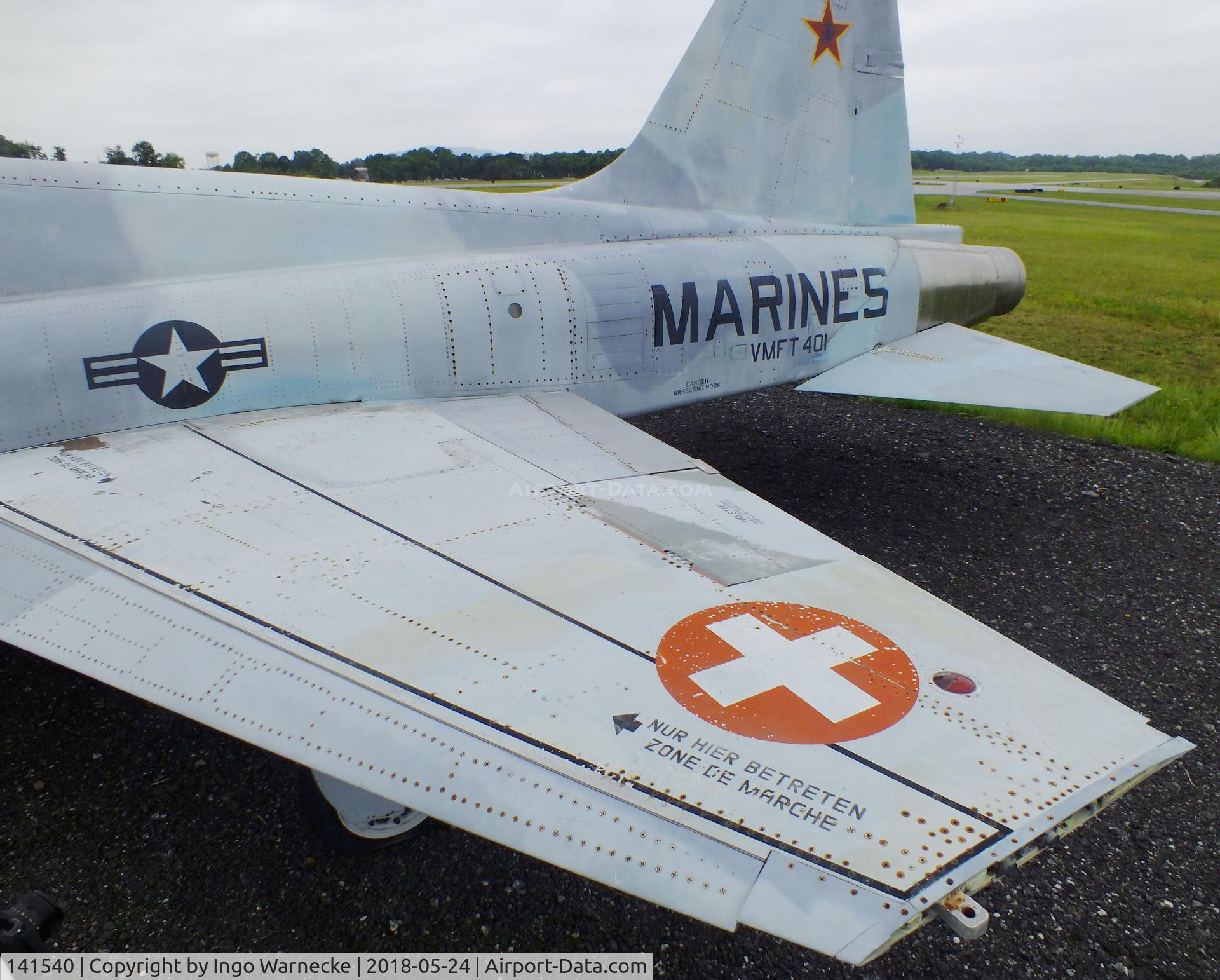 141540, Northrop F-5E C/N unknown_141540, Northrop F-5E Tiger II (with wings from a Swiss AF 