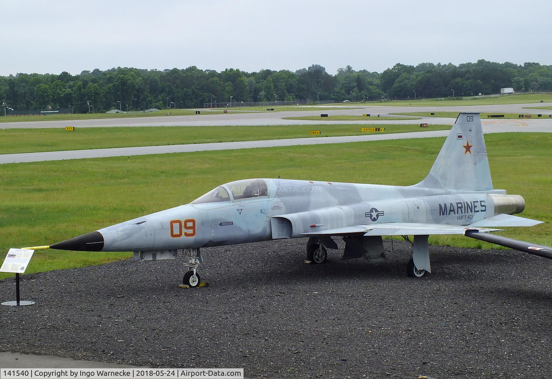 141540, Northrop F-5E C/N unknown_141540, Northrop F-5E Tiger II (with wings from a Swiss AF 