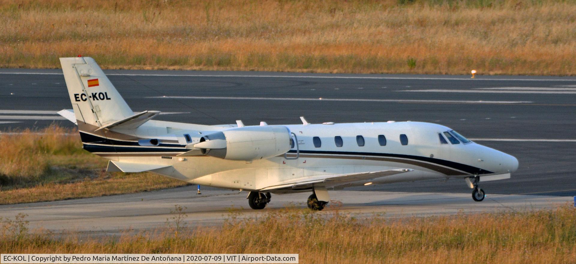 EC-KOL, 2000 Cessna 560XL Citation Excel C/N 560-5088, Aeropuerto de Foronda - Vitoria-Gasteiz - Euskadi - España