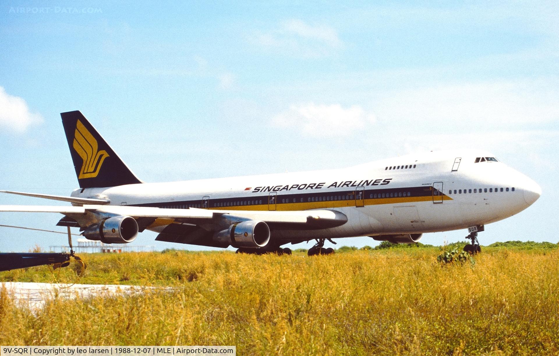 9V-SQR, 1980 Boeing 747-212B C/N 21943, Male 7.12.88