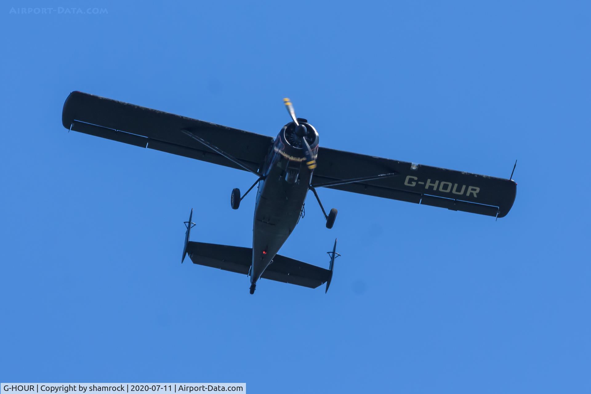 G-HOUR, 1960 Max Holste MH-1521M Broussard C/N 149, Over North Norfolk, England.