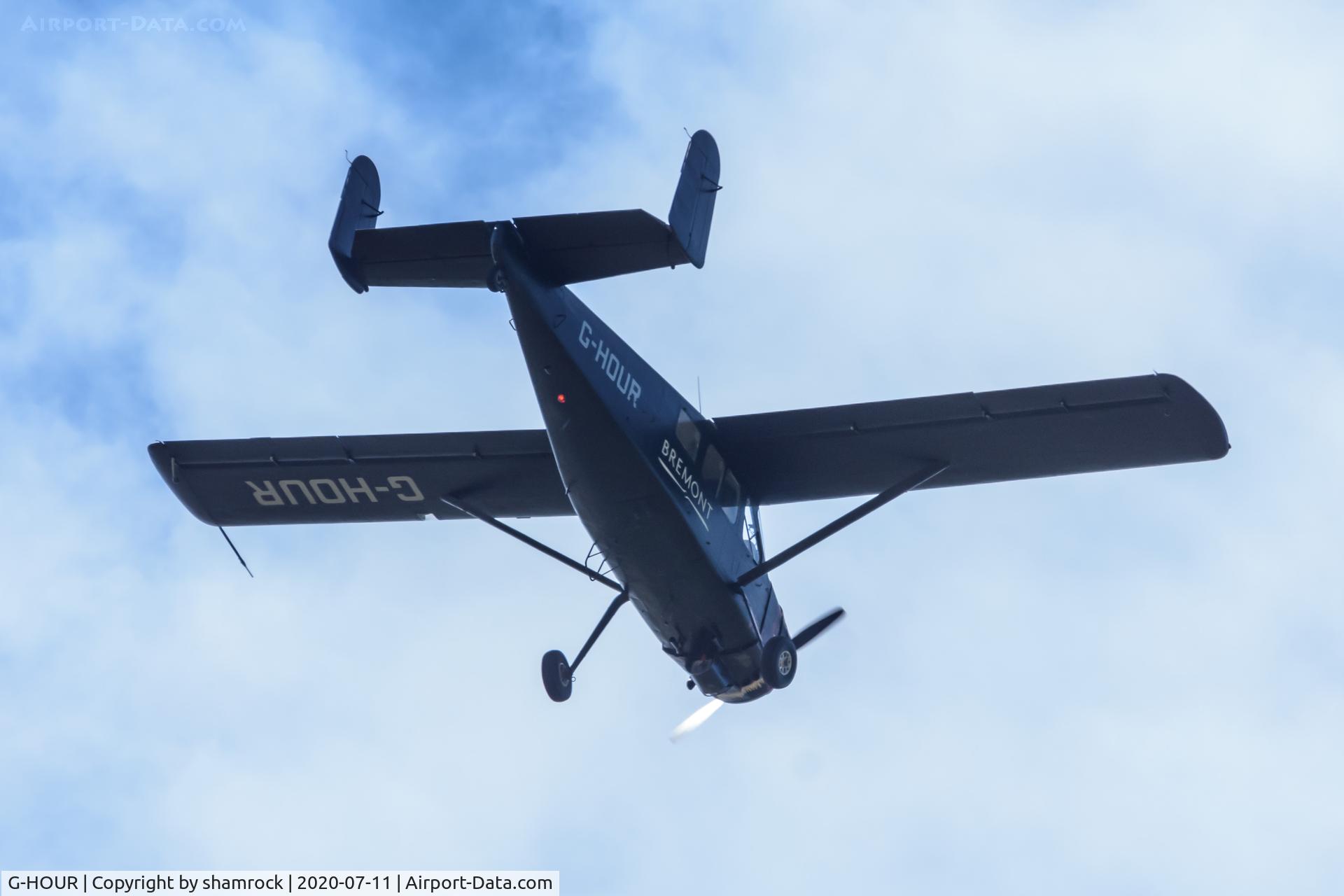 G-HOUR, 1960 Max Holste MH-1521M Broussard C/N 149, Over North Norfolk, England.