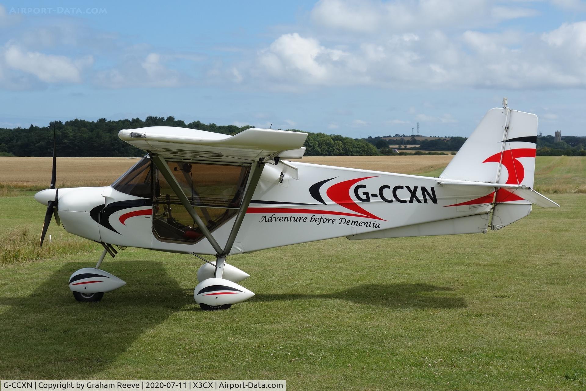 G-CCXN, 2004 Best Off Skyranger 912(2) C/N BMAA/HB/323, Parked at Northrepps.