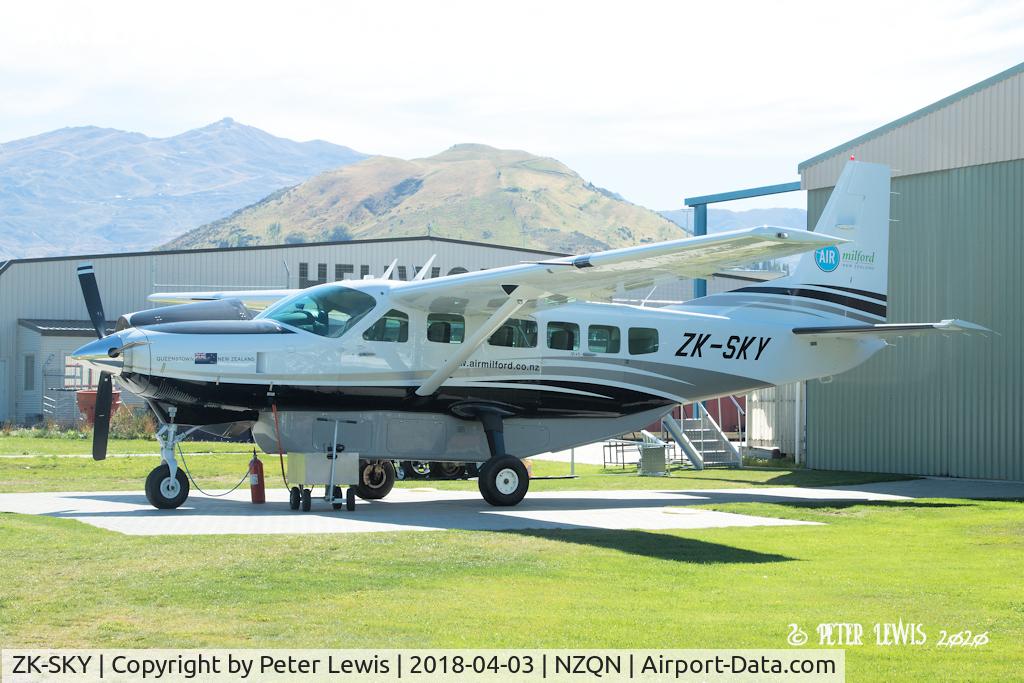 ZK-SKY, 2017 Cessna 208 Caravan C/N 20800605, Air Milford 2000 Ltd., Queenstown