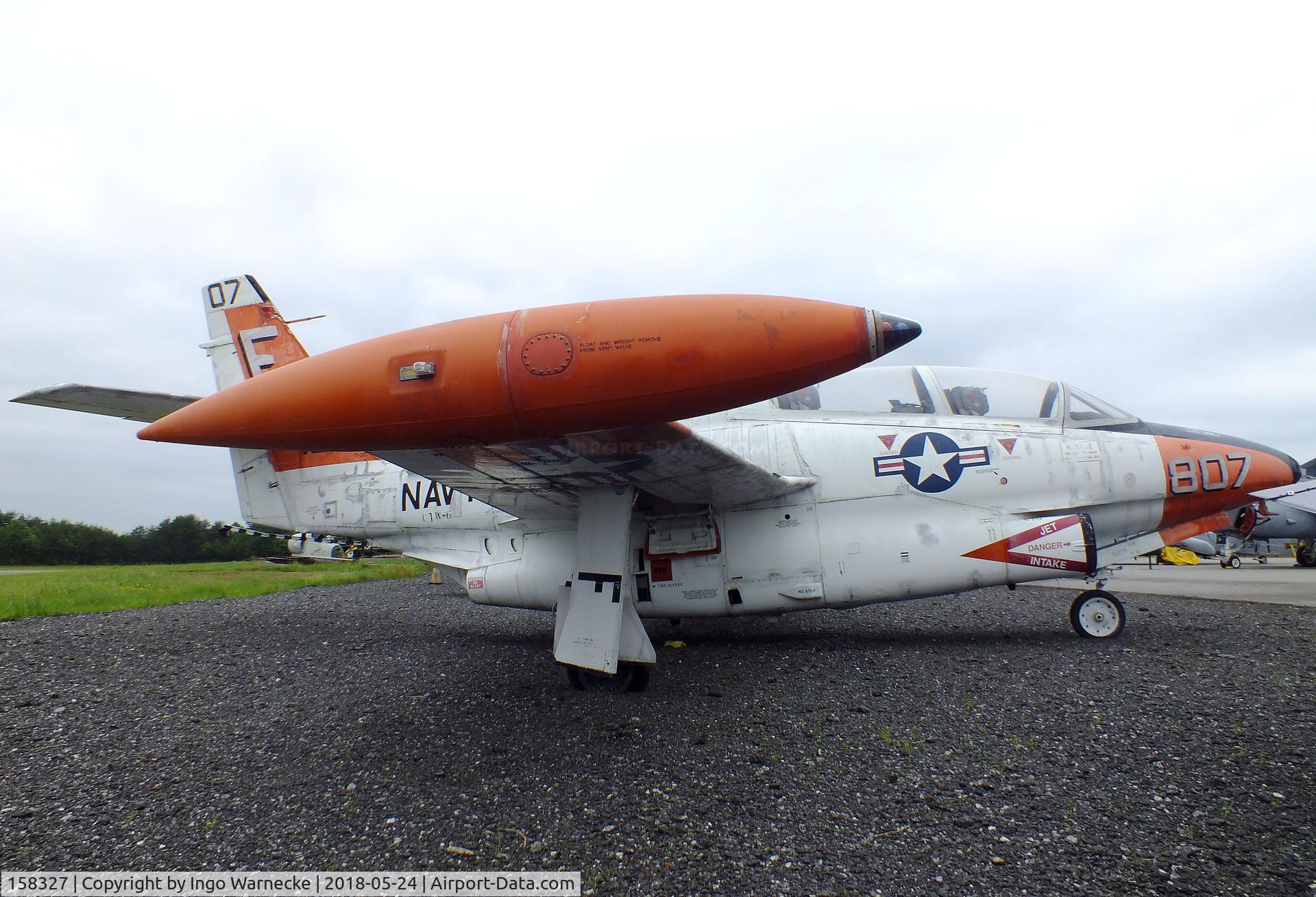 158327, Rockwell T-2C Buckeye C/N 340-18, North American T-2C Buckeye at the Hickory Aviation Museum, Hickory NC