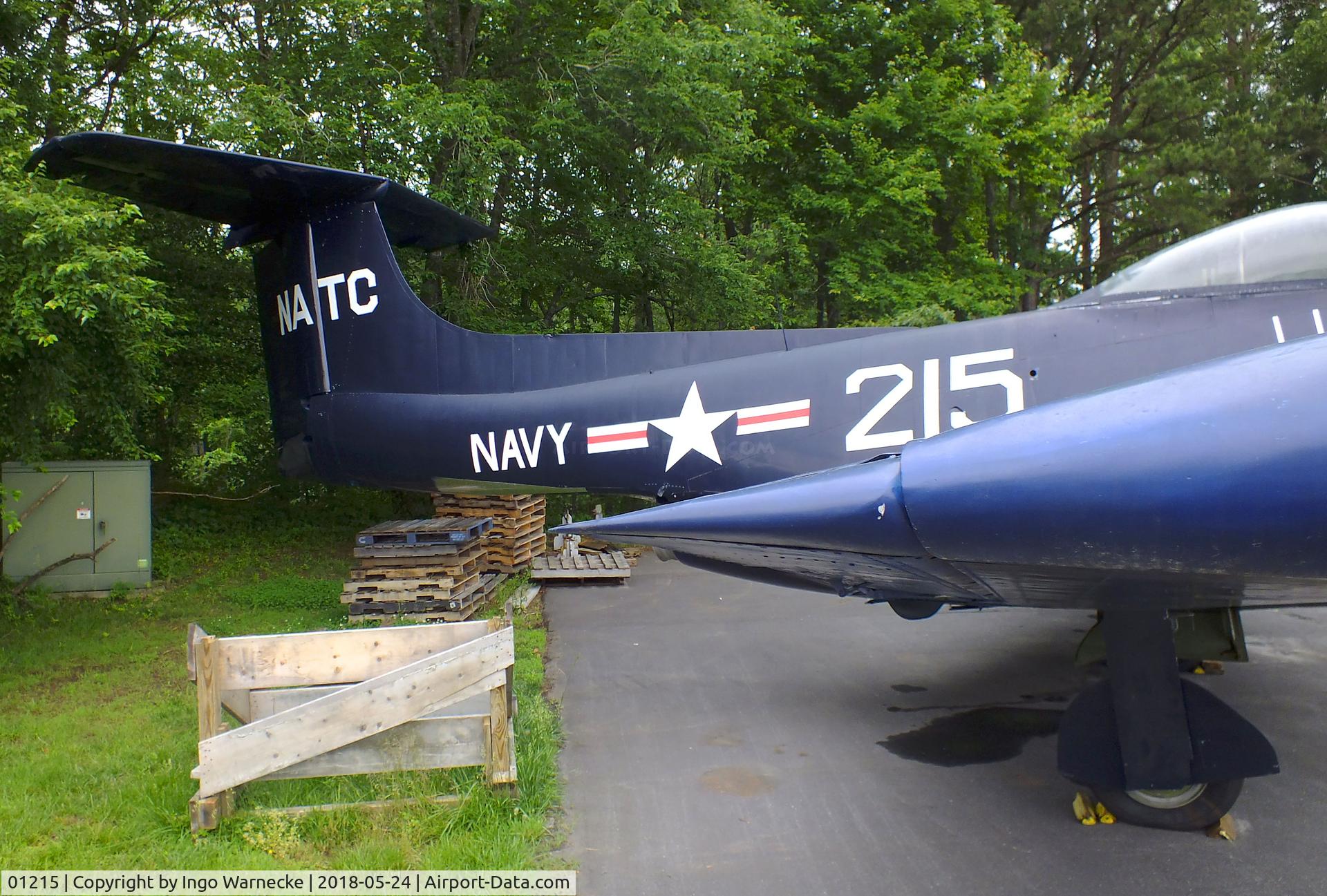 01215, 1945 Curtiss Wright XF15C-1 C/N 002, Curtiss-Wright XF15C-1 being restored at the Hickory Aviation Museum, Hickory NC