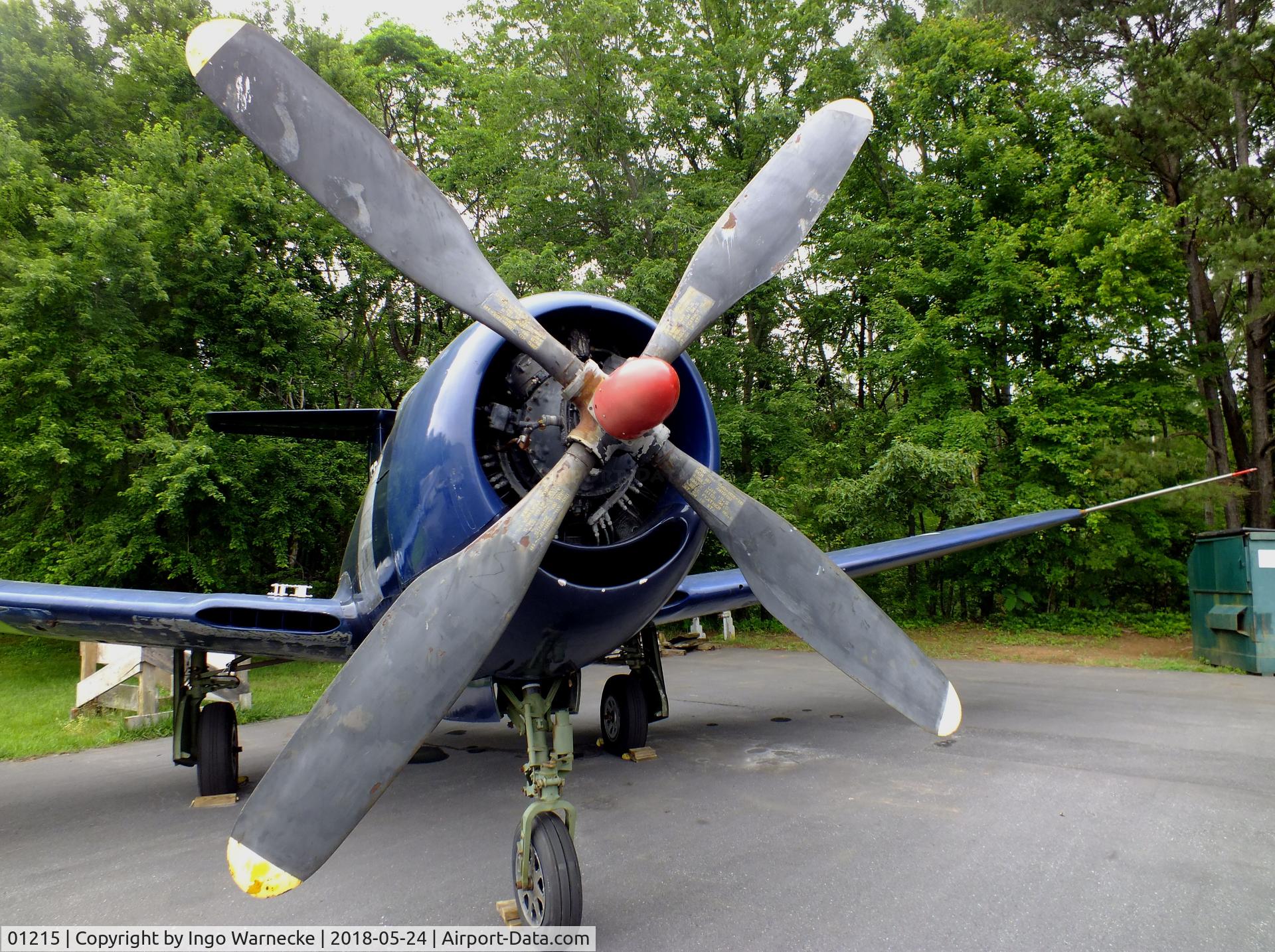 01215, 1945 Curtiss Wright XF15C-1 C/N 002, Curtiss-Wright XF15C-1 being restored at the Hickory Aviation Museum, Hickory NC