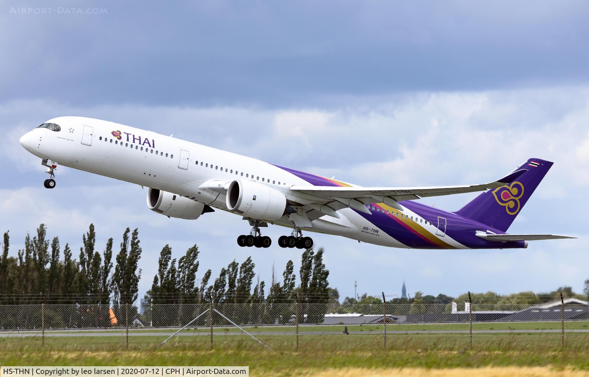 HS-THN, 2018 Airbus A350-941 C/N 0201, Copenhagen 12.7.2020