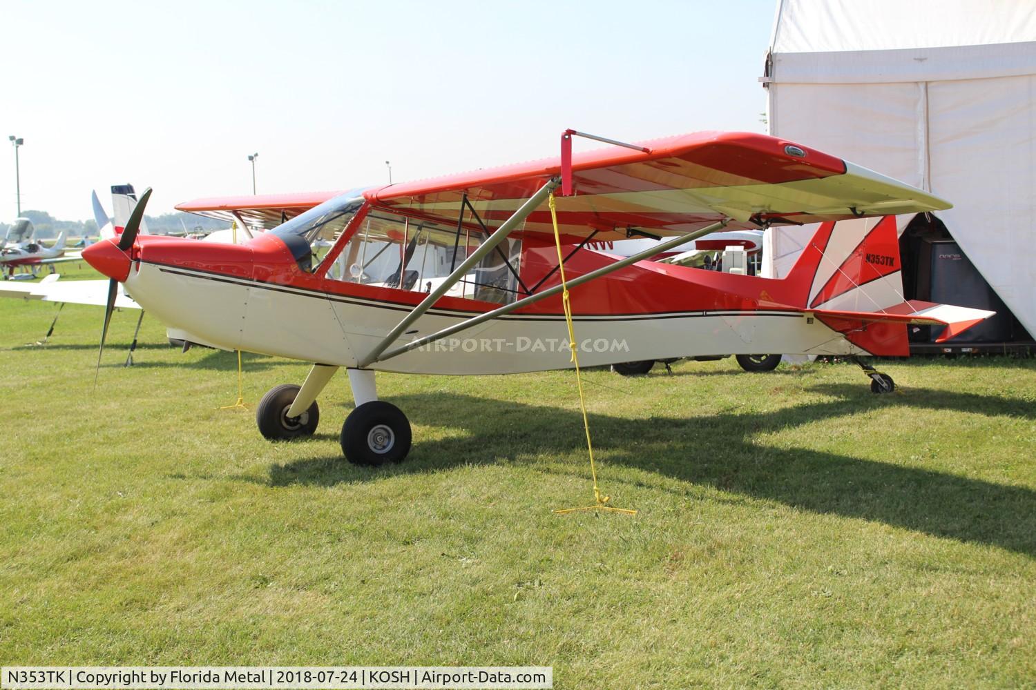 N353TK, Rans S-7S Courier C/N 0906445, OSH 2018