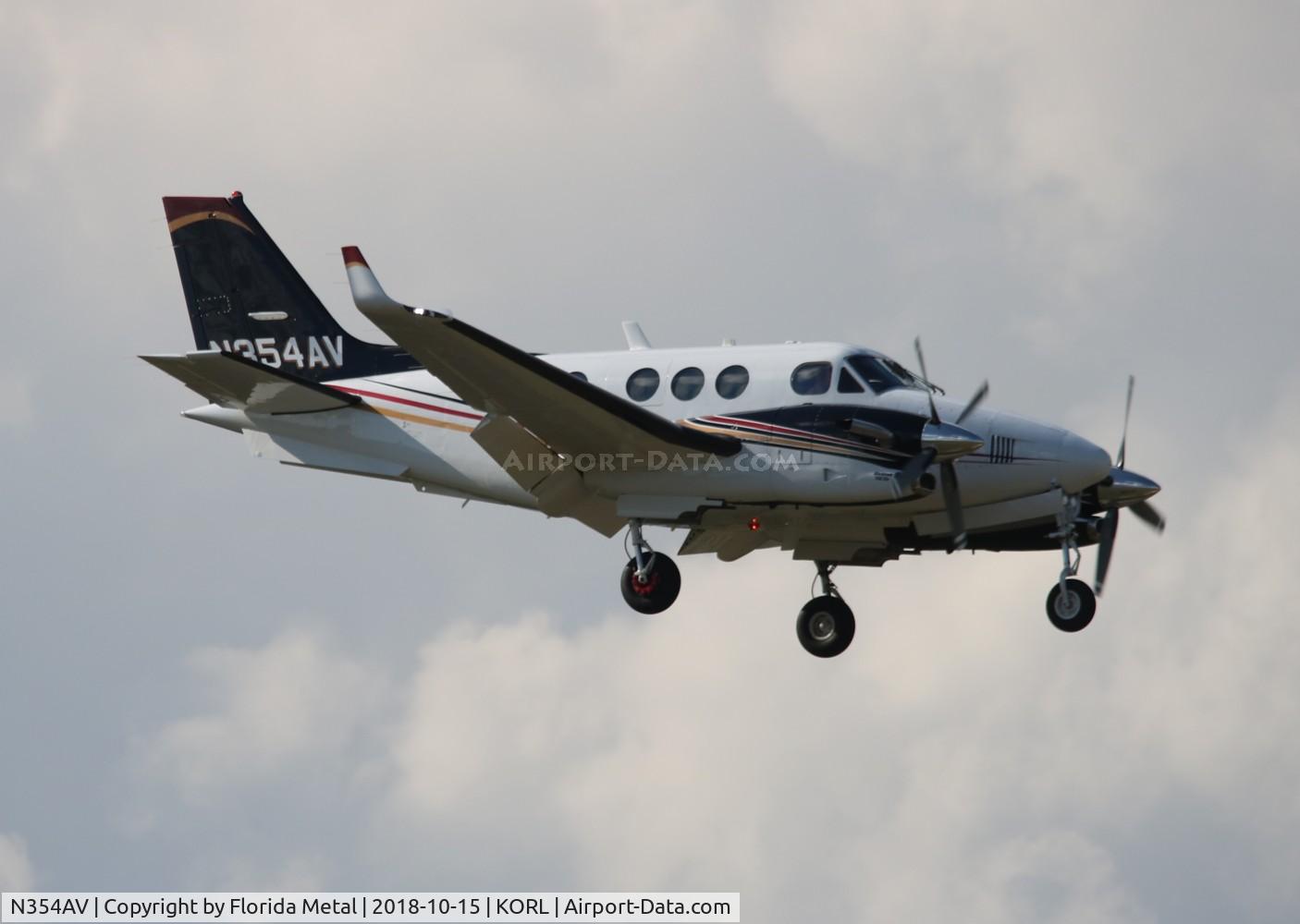 N354AV, 2002 Beech C90A King Air King Air C/N LJ-1660, NBAA 2018