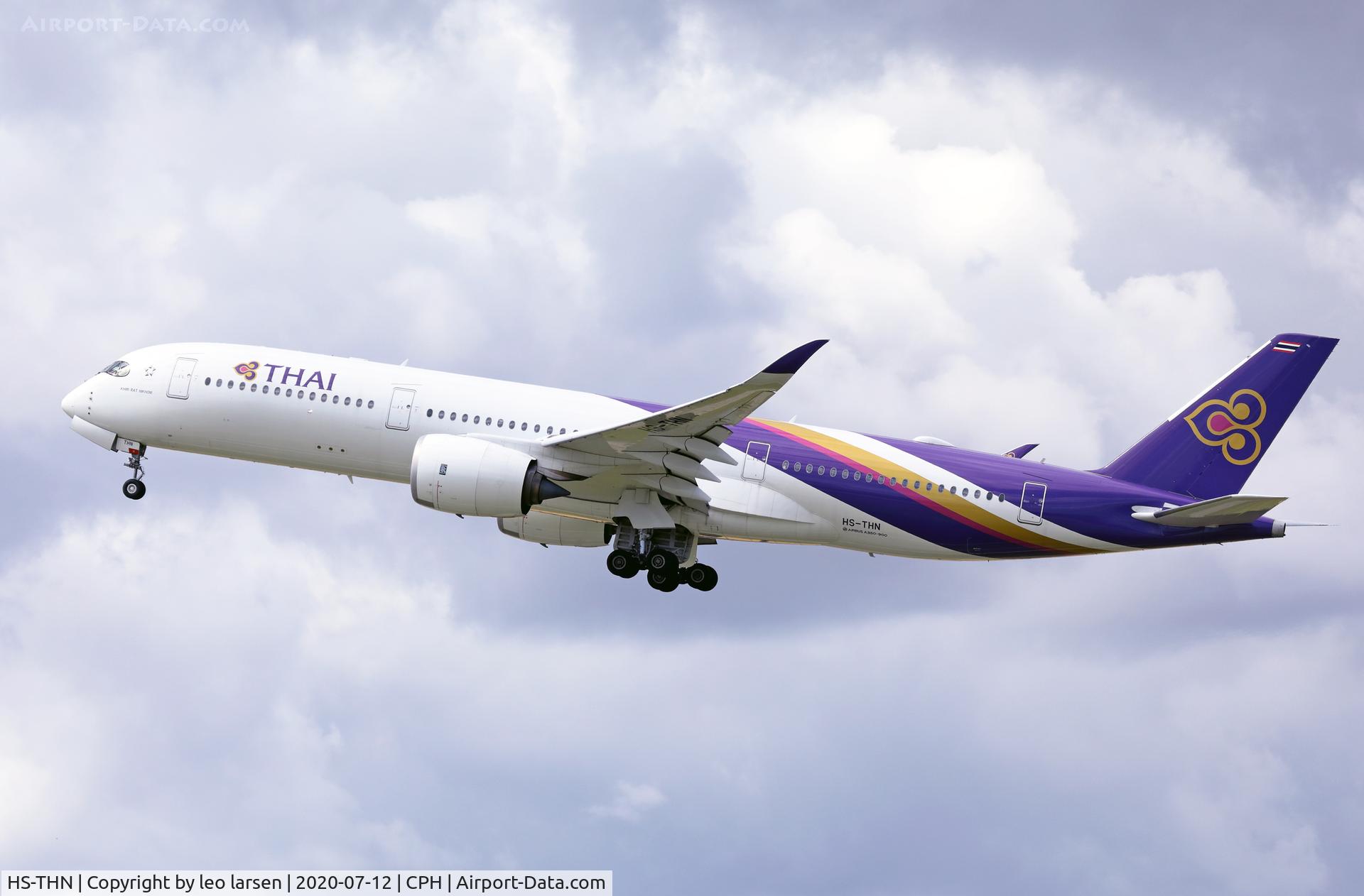 HS-THN, 2018 Airbus A350-941 C/N 0201, Copenhagen 12.7.2020