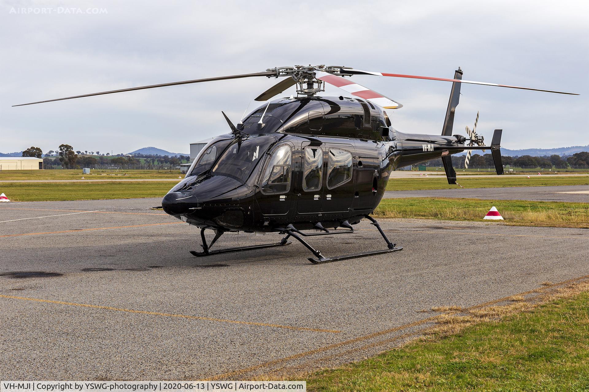 VH-MJI, 2011 Bell 429 GlobalRanger C/N 57043, Borg Fleet Management (VH-MJI) Bell 429 Global Ranger at Wagga Wagga Airport