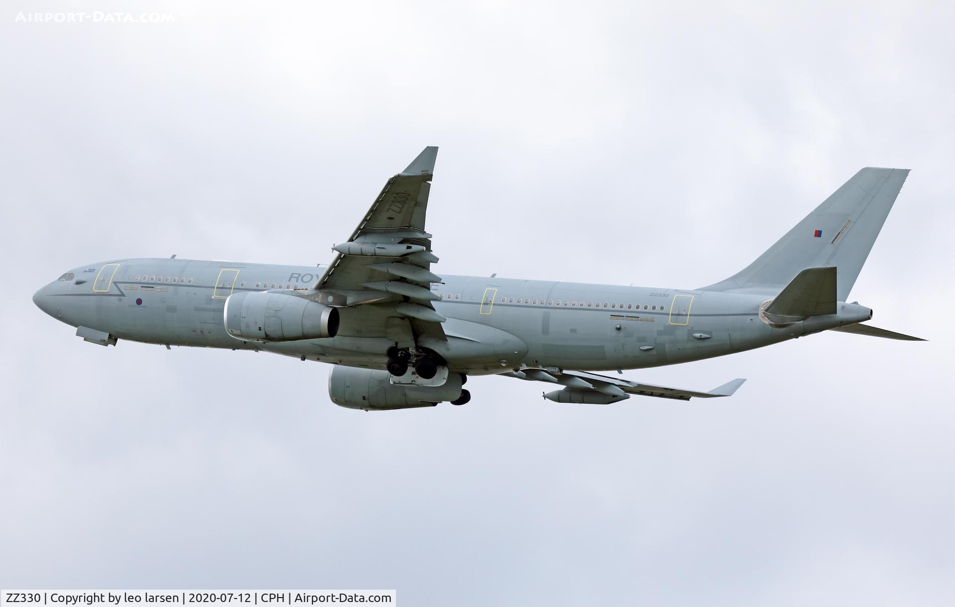 ZZ330, 2009 Airbus KC2 Voyager (A330-243MRTT) C/N 1046, Copenhagen 12.7.2020