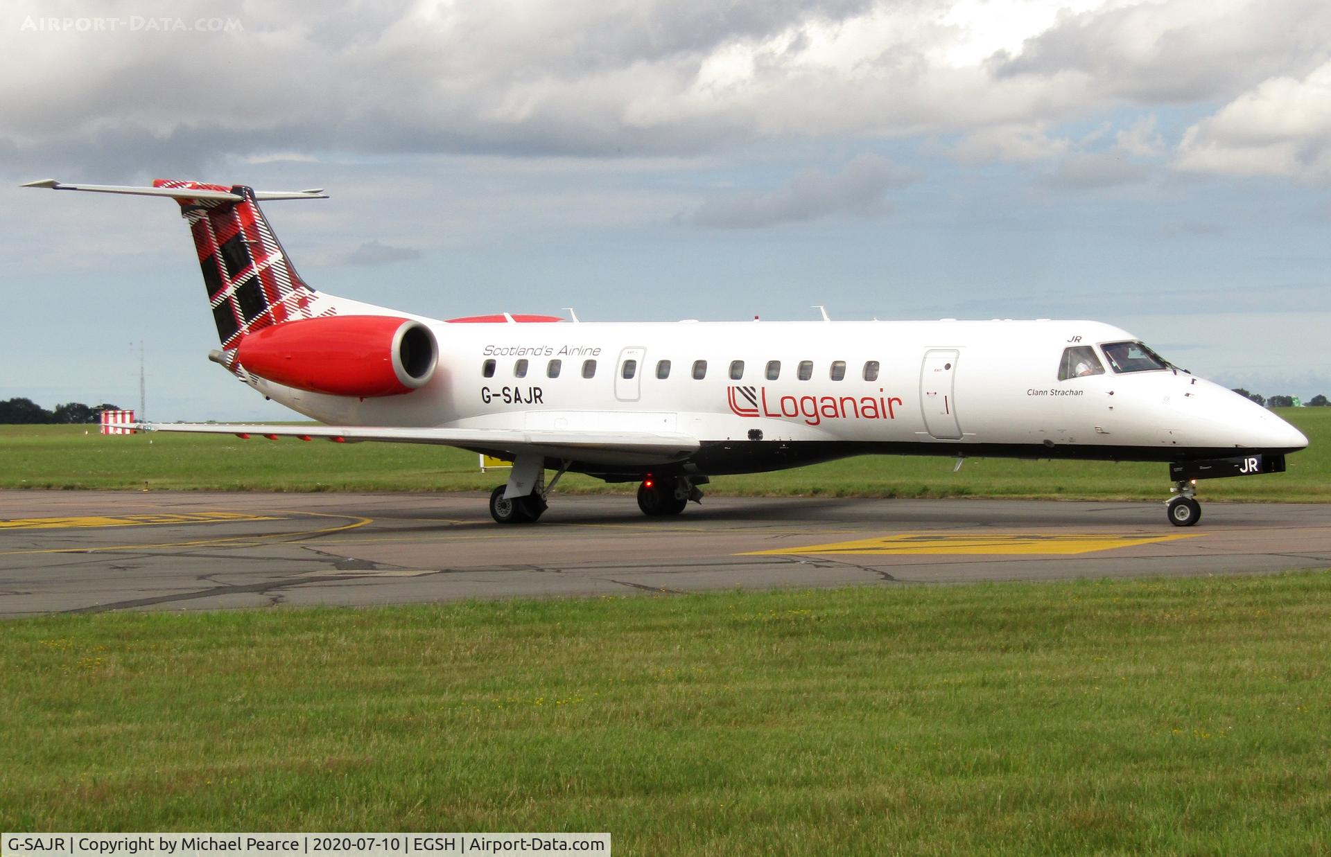 G-SAJR, 2001 Embraer ERJ-135ER (EMB-135ER) C/N 145431, 