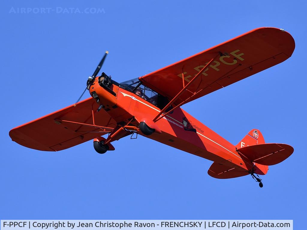 F-PPCF, 2014 BREAND BA-5 Super Ruby C/N 00001, take off runway 31