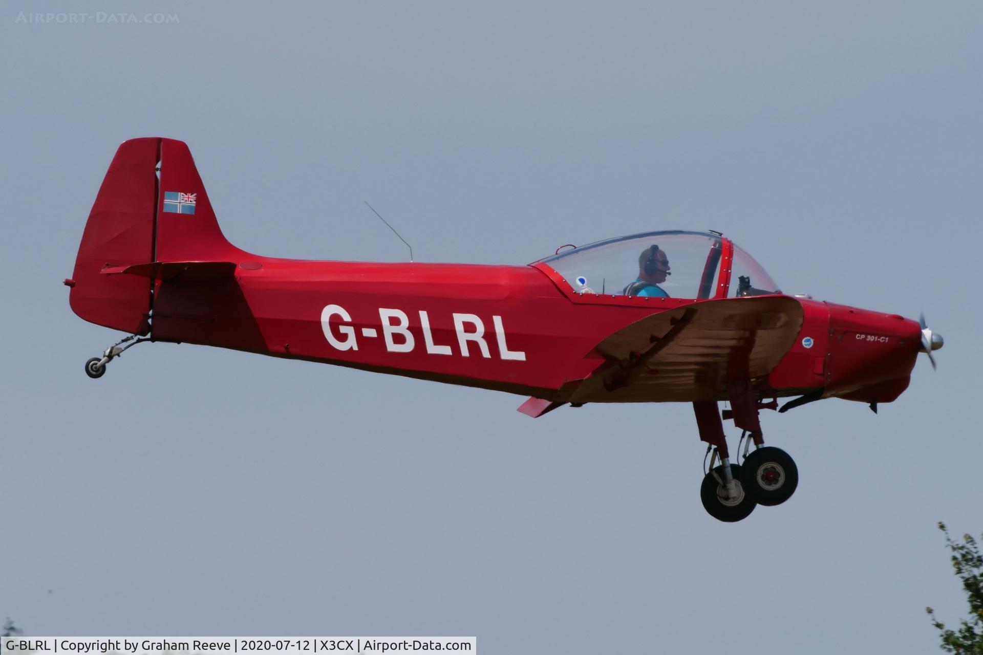 G-BLRL, 1960 Scintex CP-301C-1 Emeraude C/N 552, Landing at Northrepps.