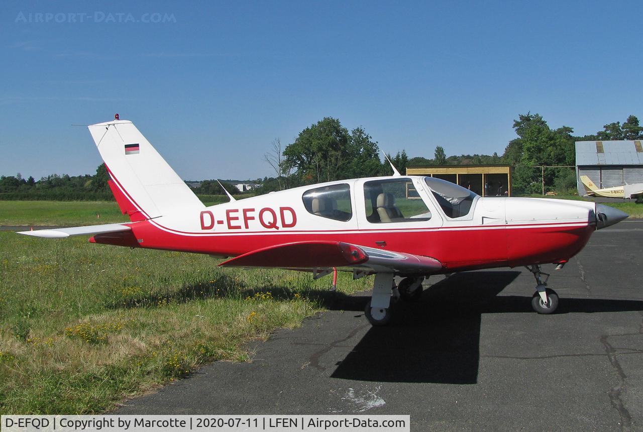 D-EFQD, 1986 Socata TB-20 Trinidad C/N 623, Parked.
