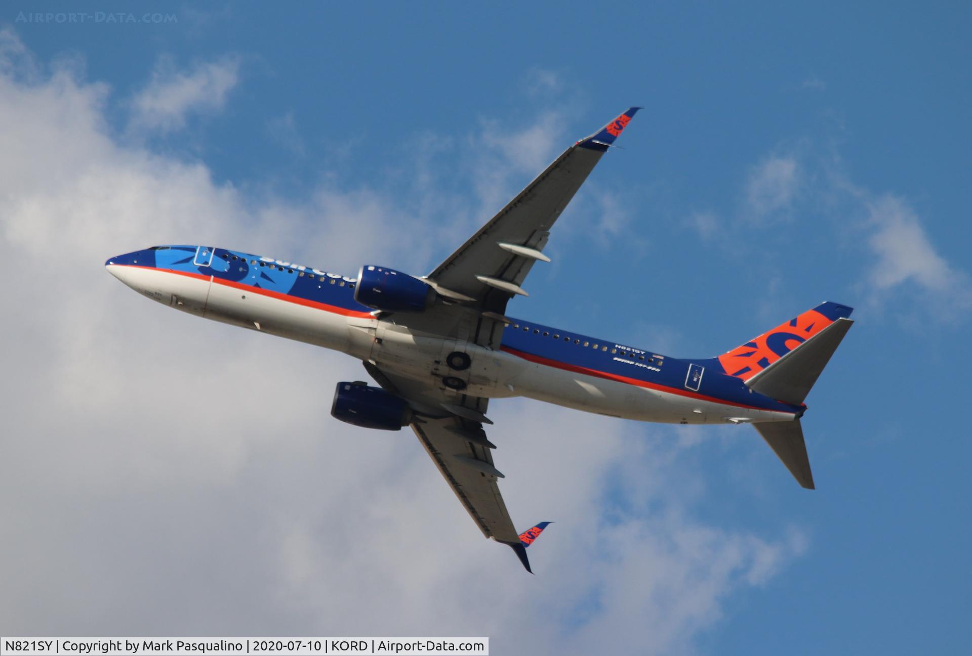 N821SY, 2014 Boeing 737-8FH C/N 39952, Boeing 737-8FH