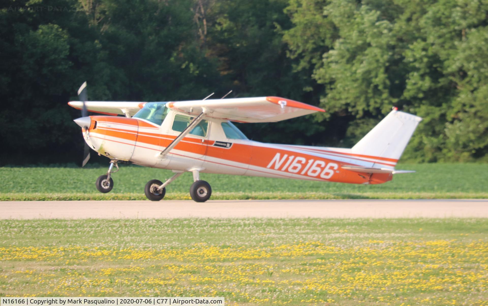N16166, 1972 Cessna 150L C/N 15073515, Cessna 150L