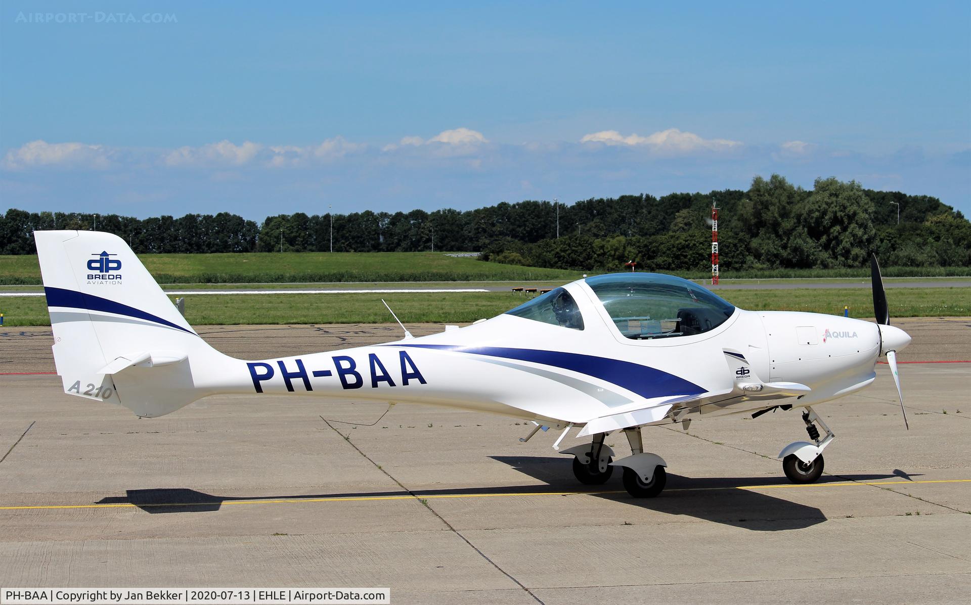 PH-BAA, 2010 Aquila AT01 C/N AT01-214, Lelystad Airport