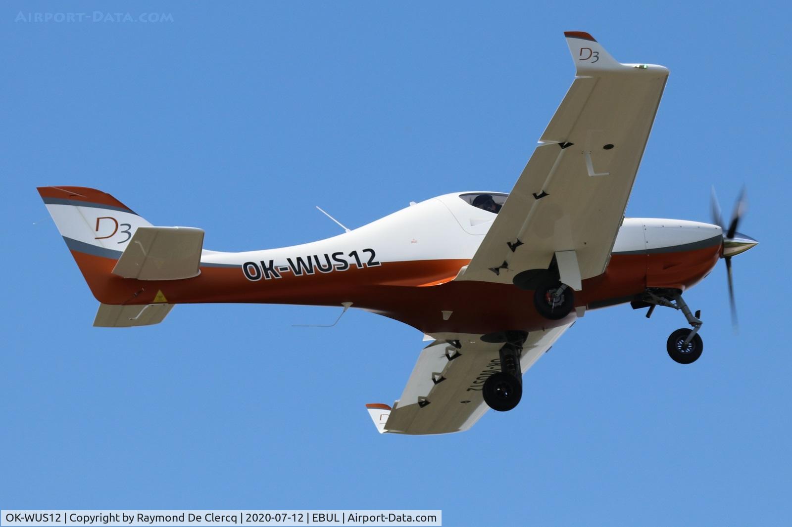OK-WUS12, 2017 Aerospool WT-9 Dynamic OK D3 C/N DY585/2017, Departing Ursel.