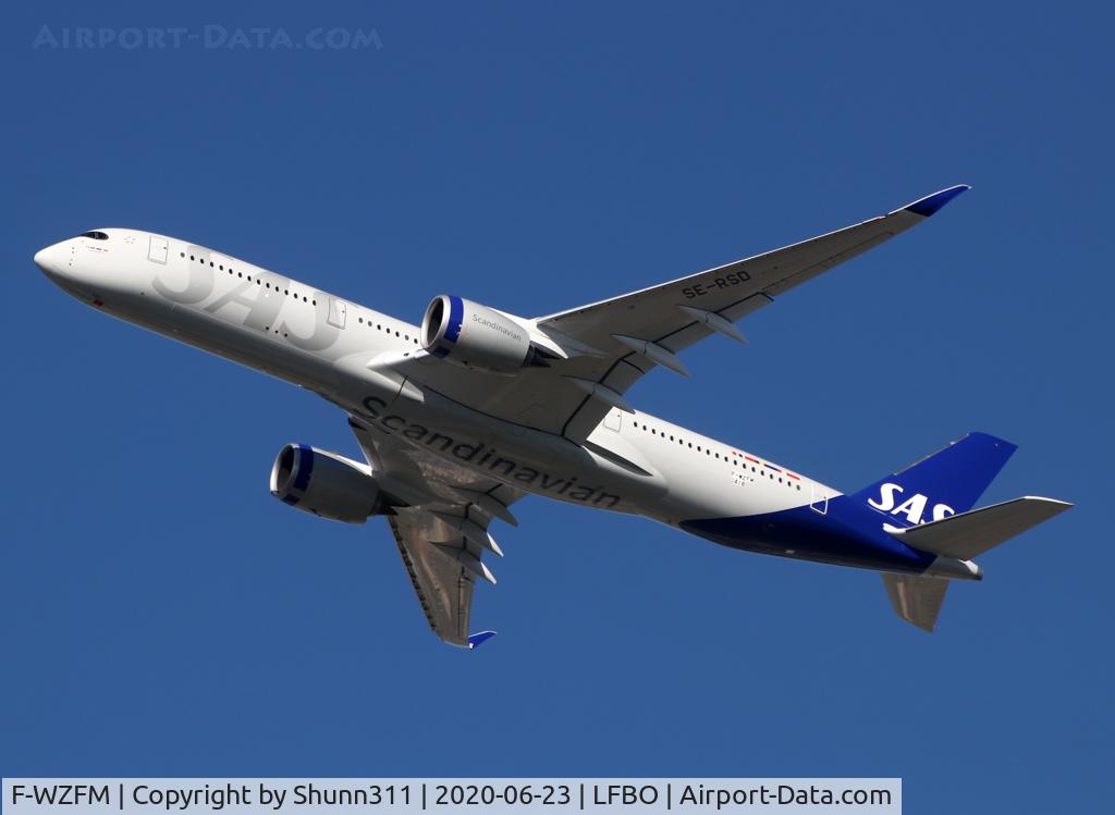 F-WZFM, 2020 Airbus A350-941 C/N 418, C/n 0418 - To be SE-RSD