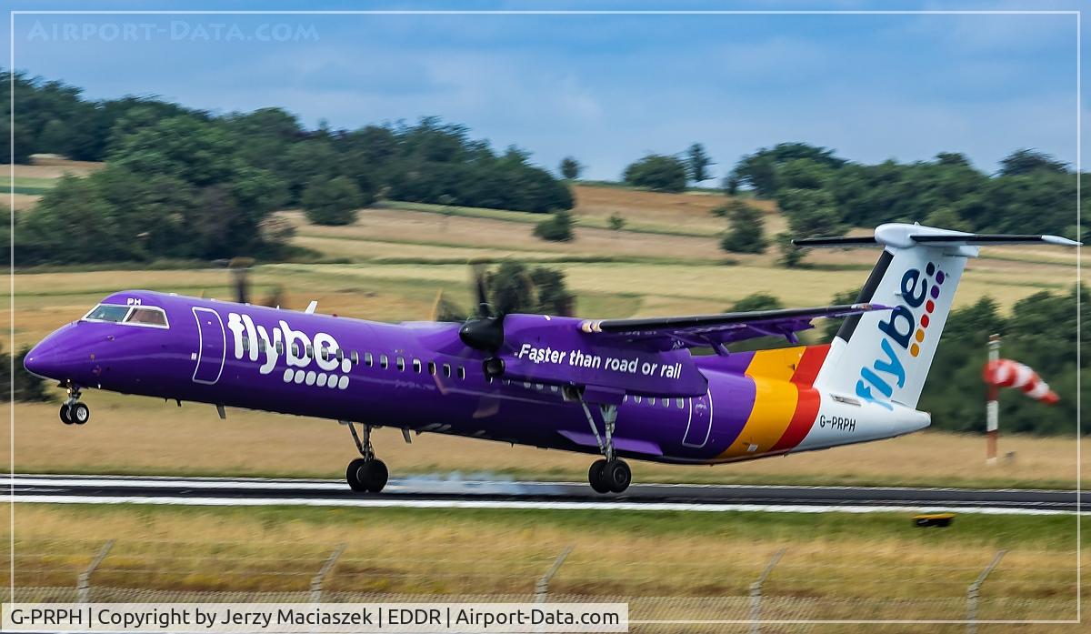 G-PRPH, 2010 Bombardier DHC-8-402 Dash 8 C/N 4323, Bombardier DHC-8-402, c/n: 4323