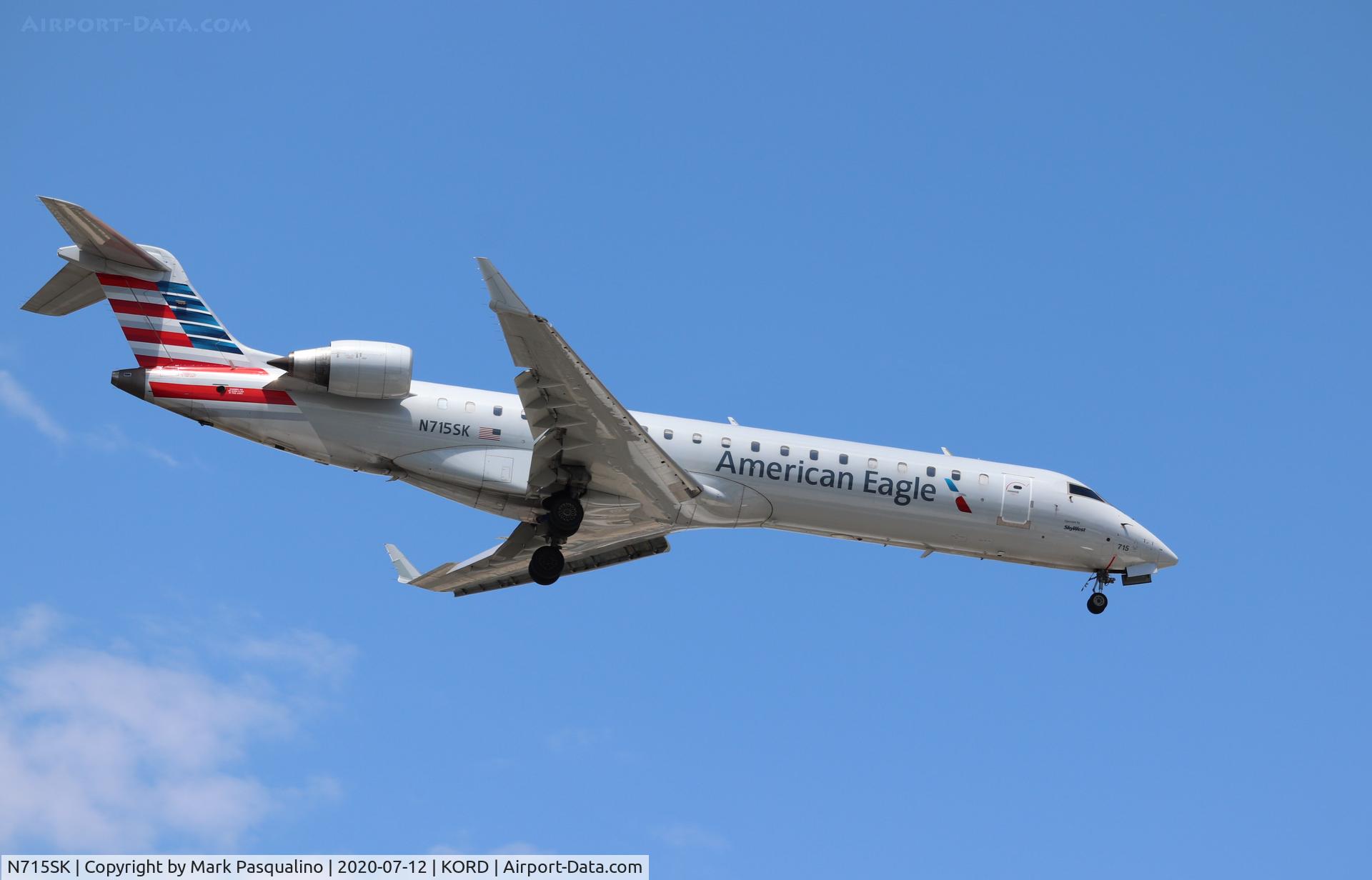N715SK, 2004 Bombardier CRJ-700 (CL-600-2C10) Regional Jet C/N 10179, CL-600-2C10