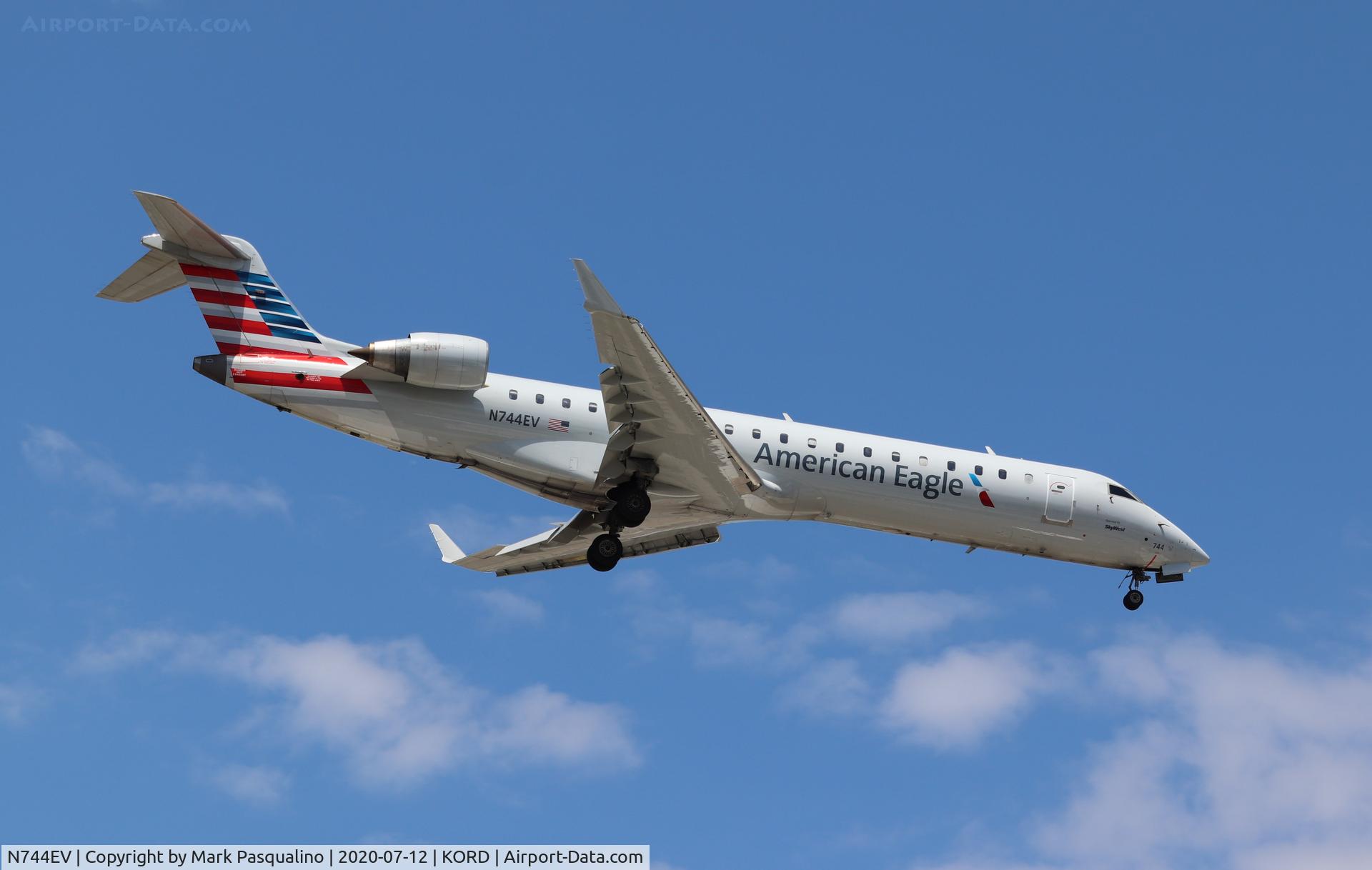 N744EV, 2004 Canadair CRJ-700 (CL-600-2C10) Regional Jet C/N 10157, CL-600-2C10