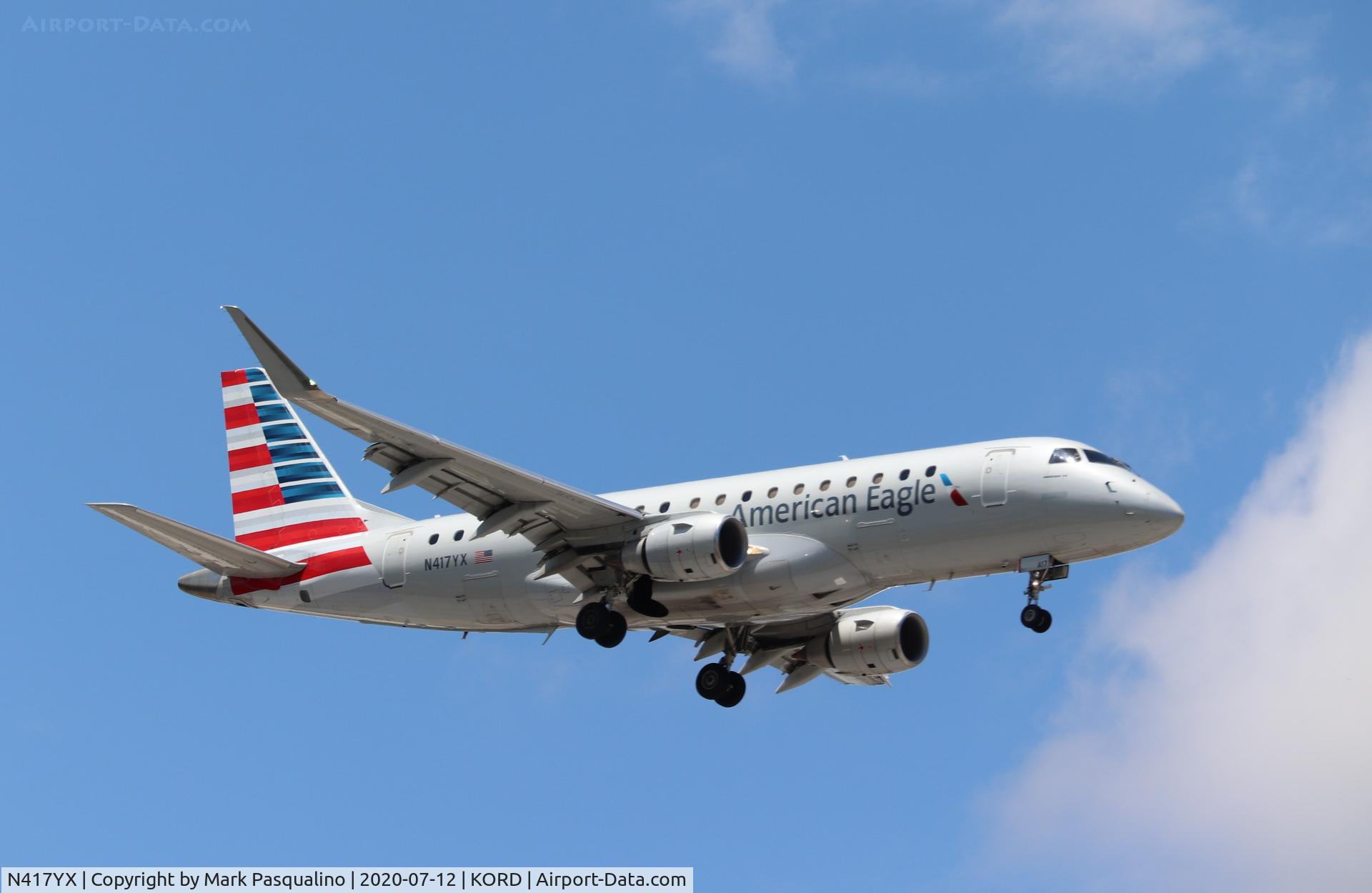 N417YX, 2013 Embraer 175LR (ERJ-170-200LR) C/N 17000382, ERJ-170-200LR
