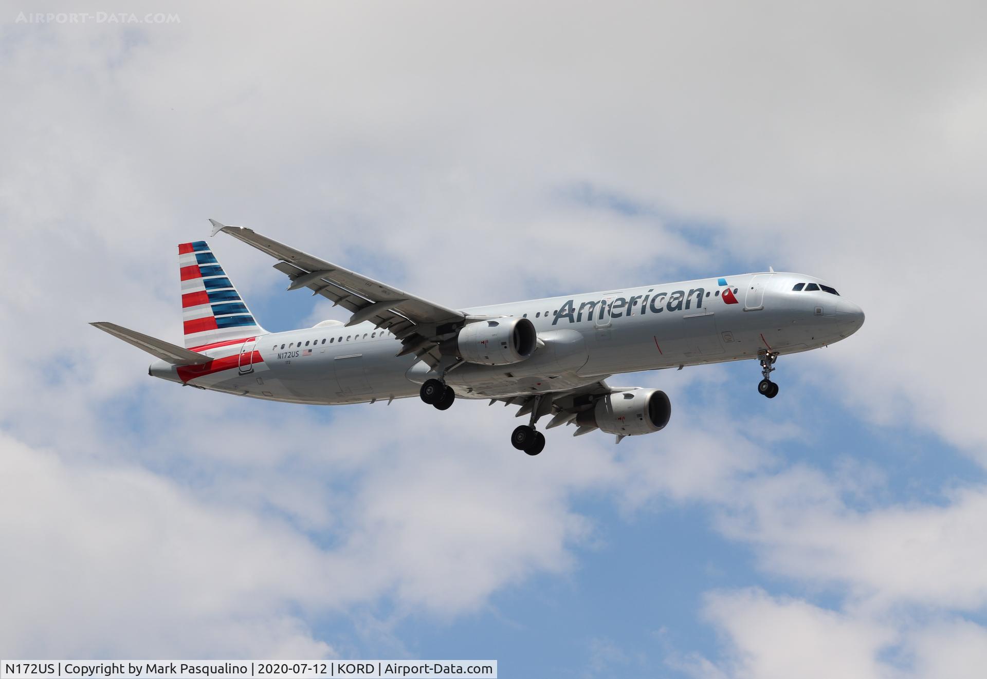 N172US, 2001 Airbus A321-211 C/N 1472, Airbus A321-211