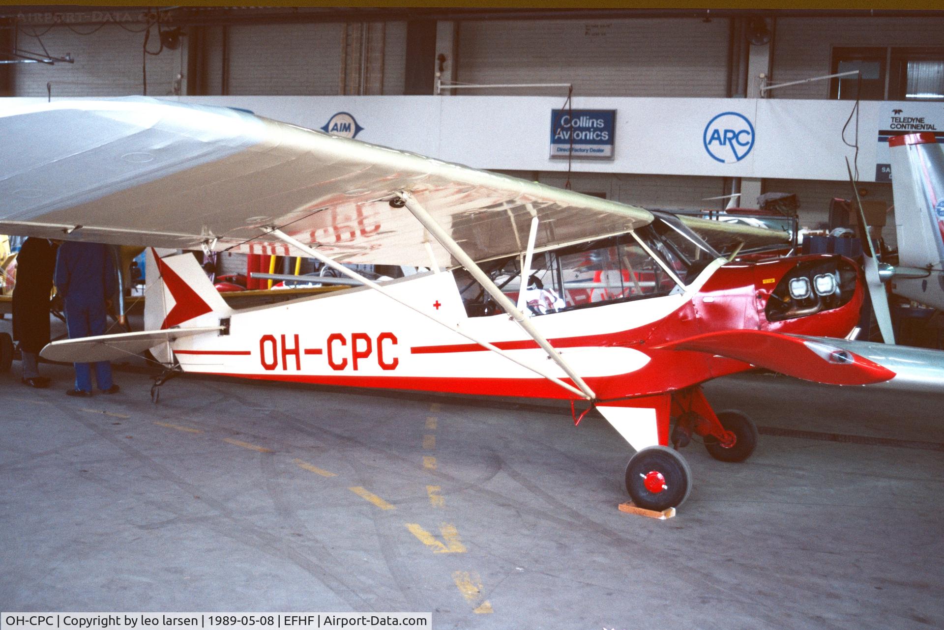 OH-CPC, 1944 Piper L-4H Grasshopper (J3C-65D) C/N 12109, Malmi 8.5.1989