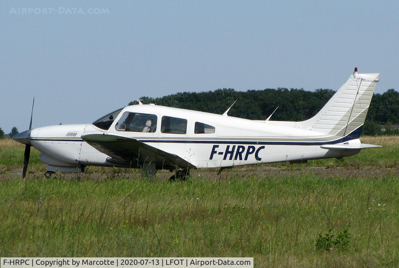 F-HRPC, 1978 Piper PA-28R-201T Cherokee Arrow III C/N 28R-7803280, Parked.