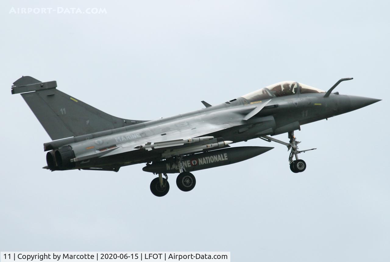 11, Dassault Rafale M C/N 11, short final runway 20.