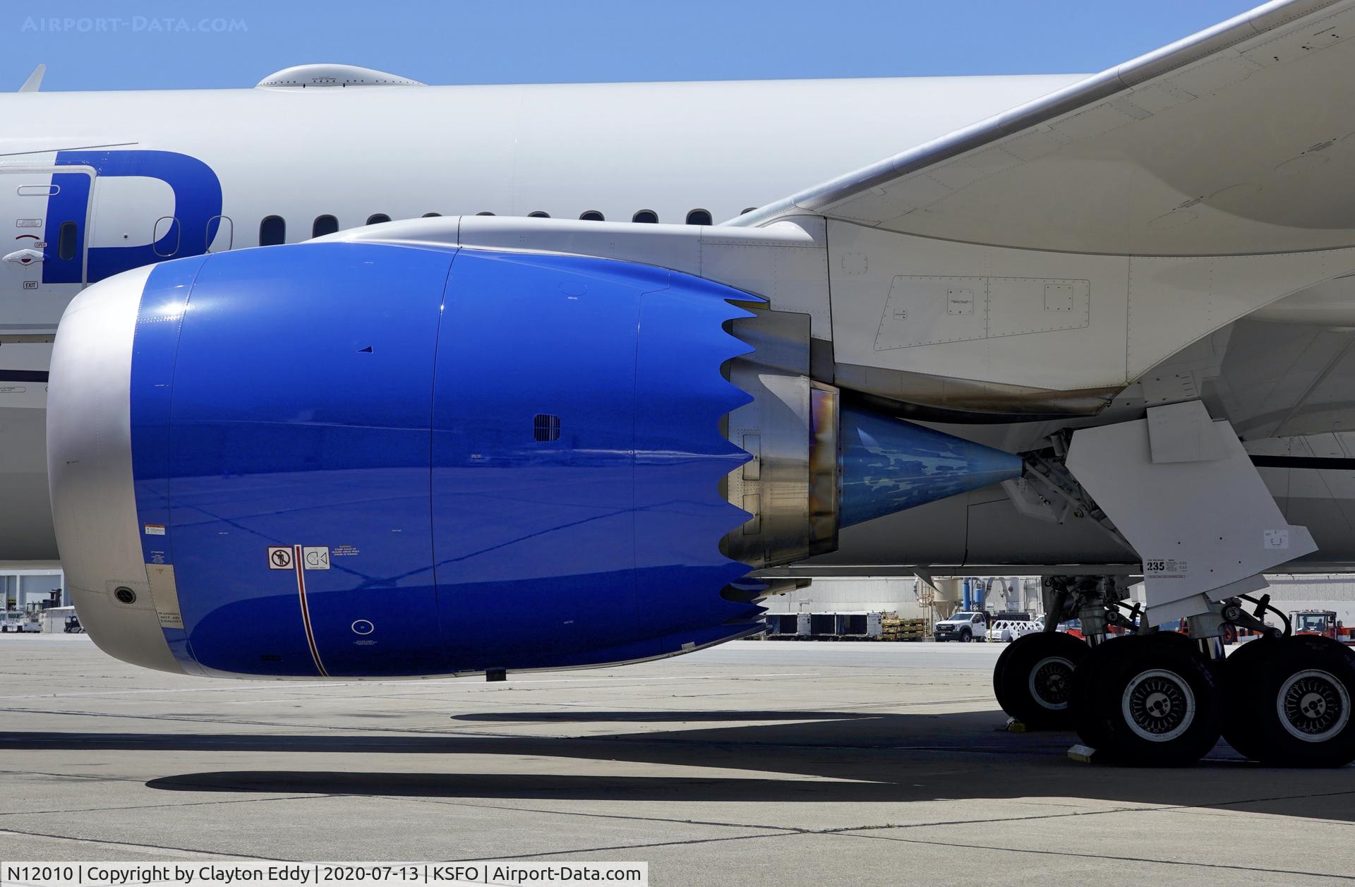 N12010, 2019 Boeing 787-10 Dreamliner C/N 40926, SFO 2020.