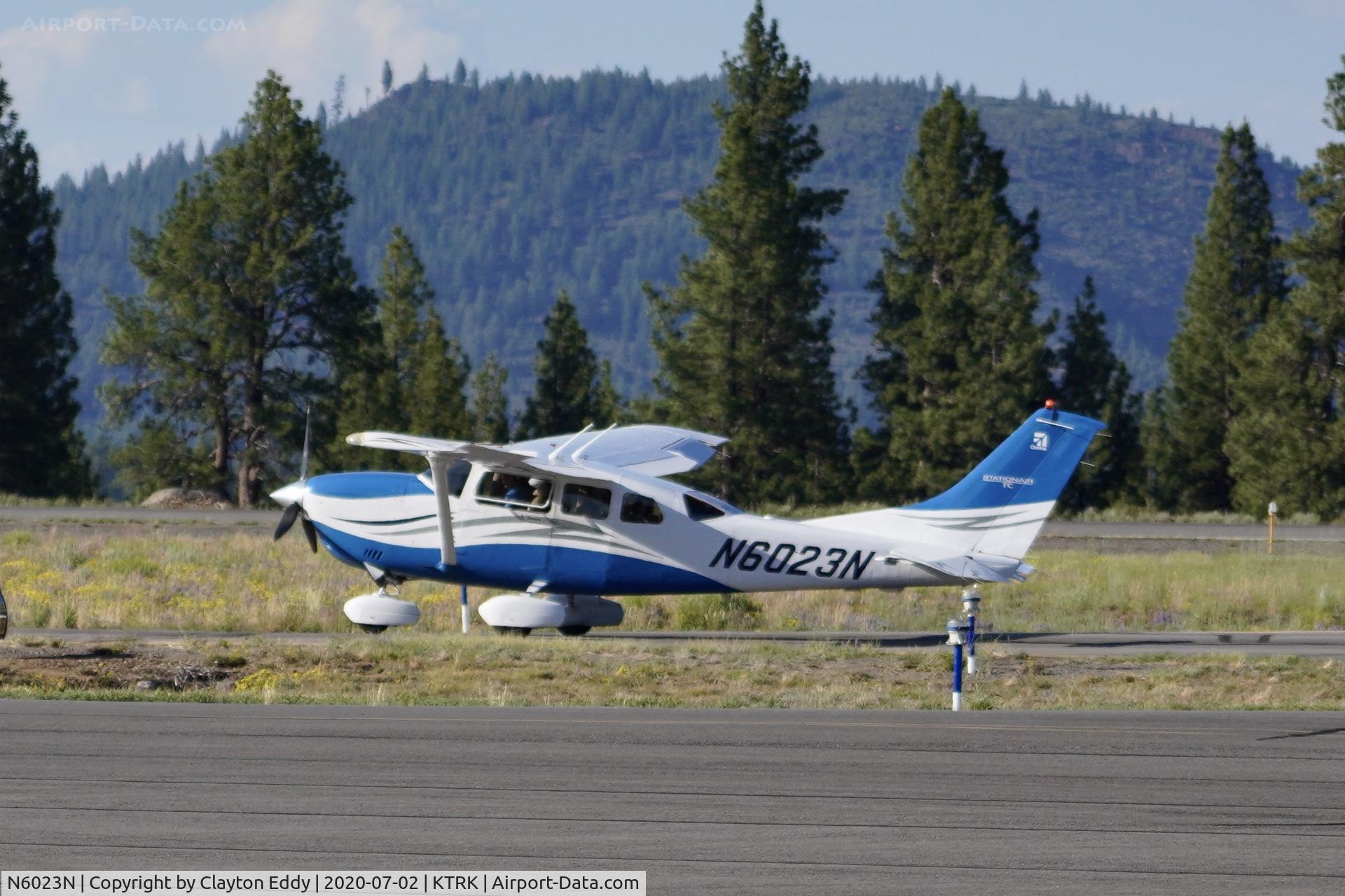 N6023N, 2006 Cessna T206H Turbo Stationair C/N T20608629, Truckee Airport California 2020.