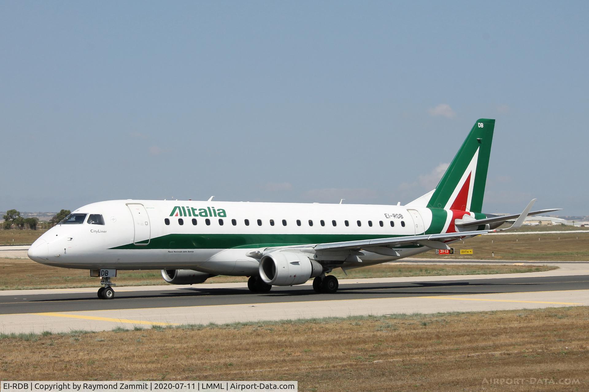 EI-RDB, 2011 Embraer 175LR (ERJ-170-200LR) C/N 17000331, Embraer EMB175LR EI-RDB Alitalia