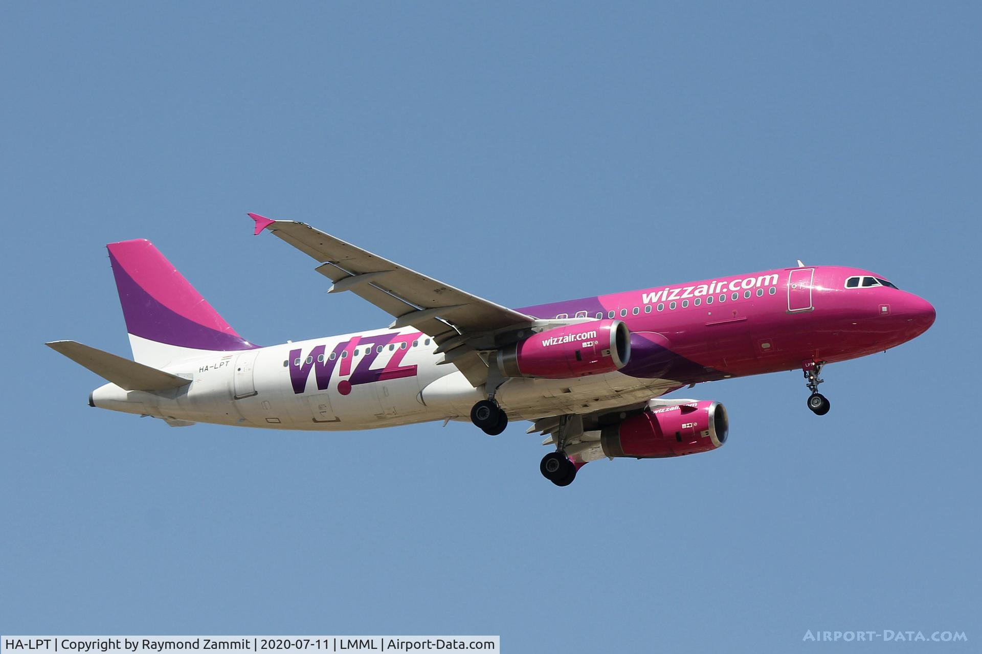 HA-LPT, 2009 Airbus A320-232 C/N 3807, A320 HA-LPT Wizzair