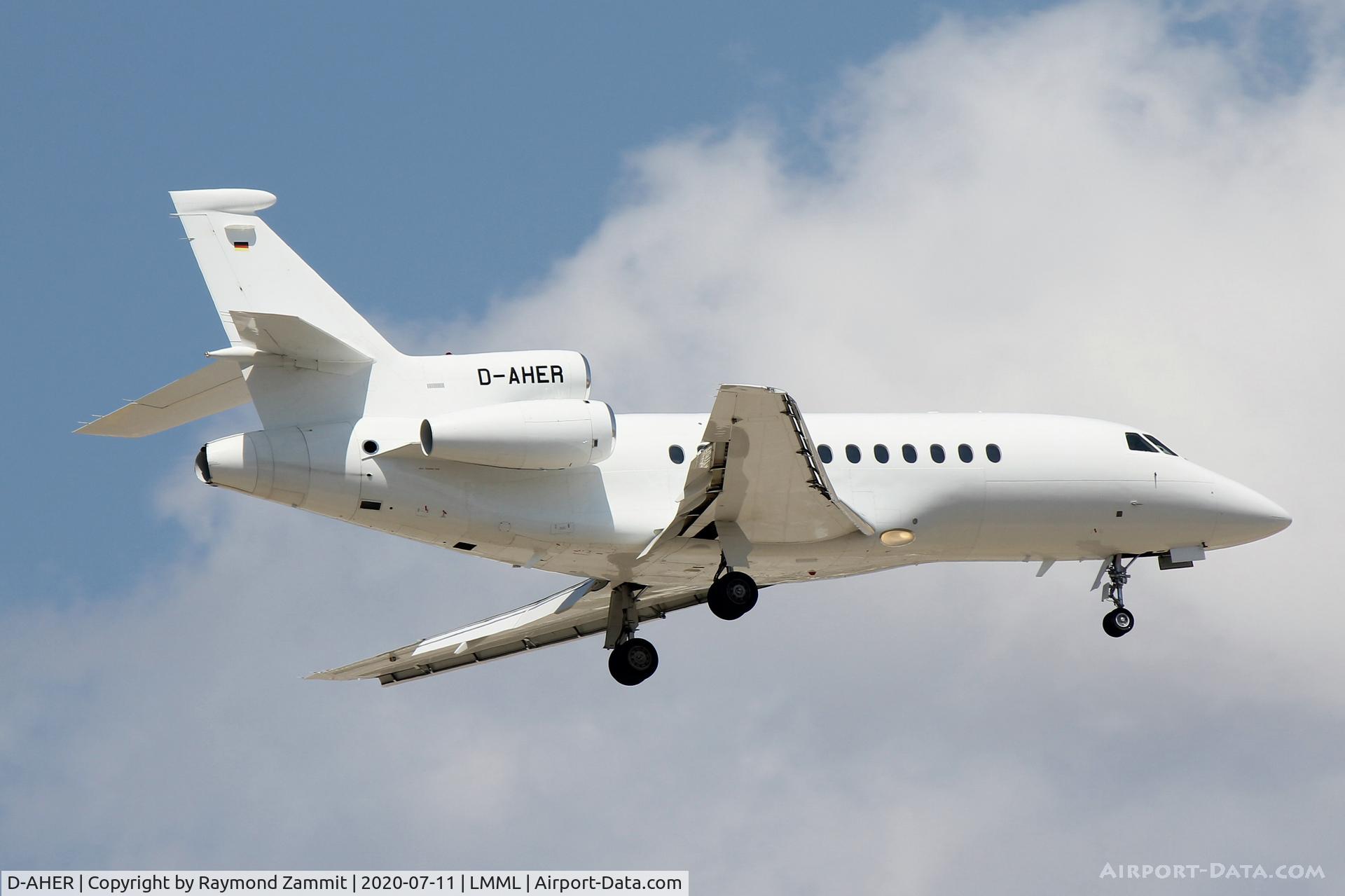 D-AHER, 2001 Dassault Falcon 900EX C/N 78, Dassault Falcon 900EX D-AHER Heron Aviation