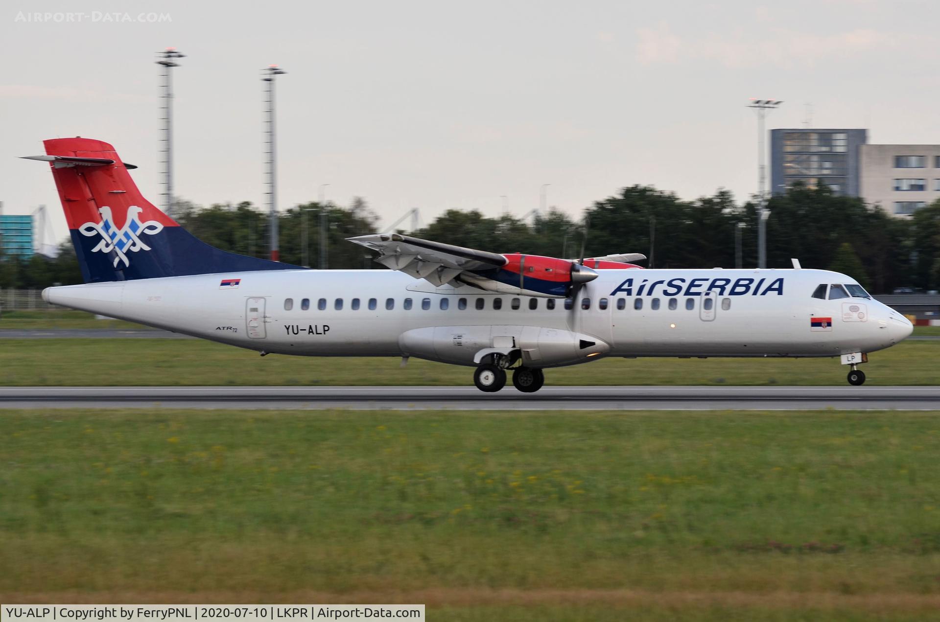 YU-ALP, 1990 ATR 72-202 C/N 189, Arrival of Air Serbia ATR72
