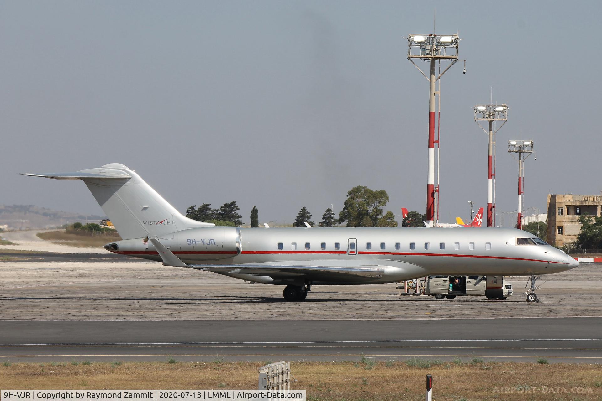 9H-VJR, 2014 Bombardier BD-700-1A10 Global 6000 C/N 9703, Bombardier BD-700 Global 6000 9H-VJR VistaJet