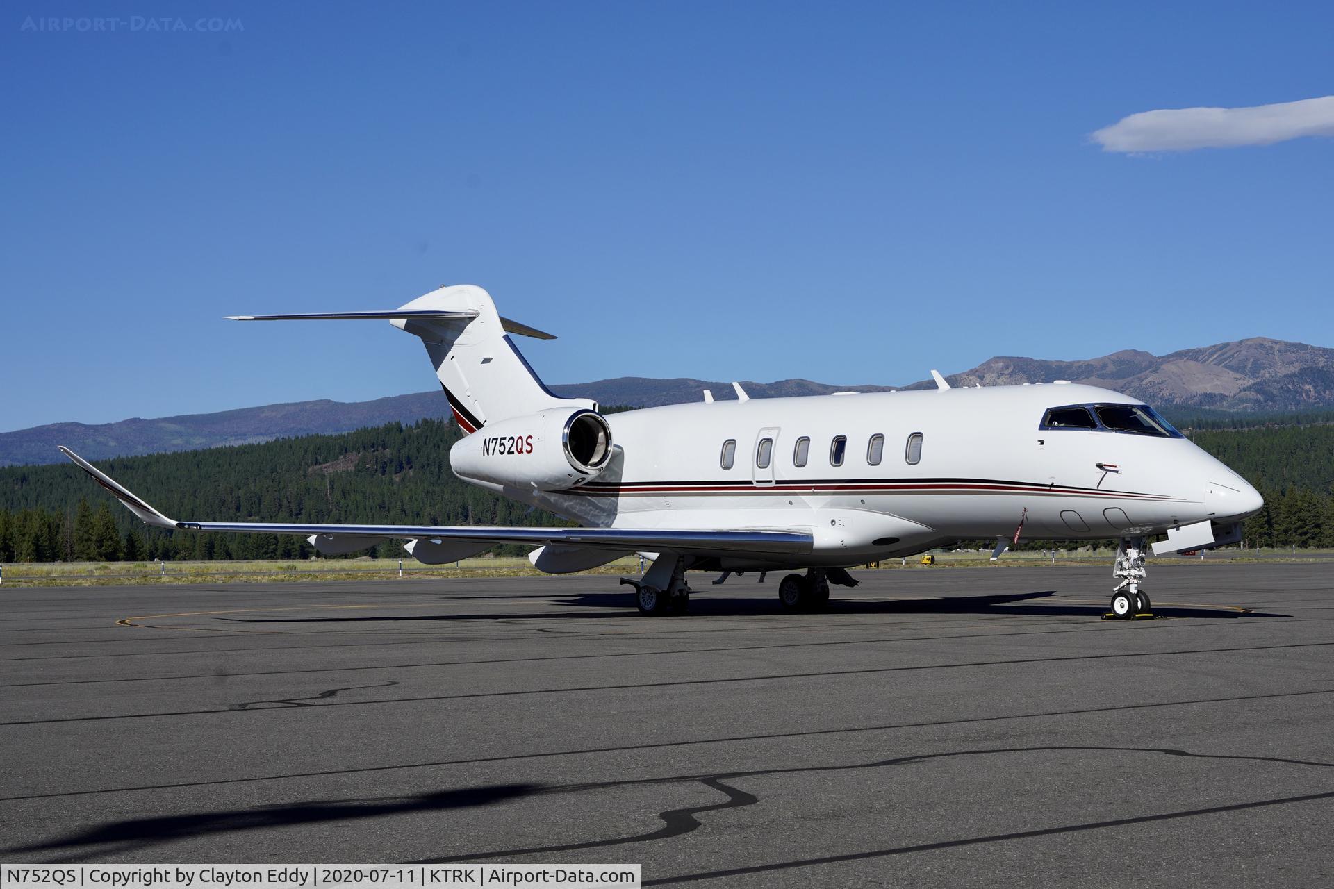 N752QS, 2006 Israel Aircraft Industries Gulfstream 200 C/N 152, Truckee Airport California 2020.